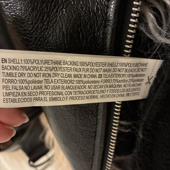 Faux Leather Jacket - Picture 4 of 5